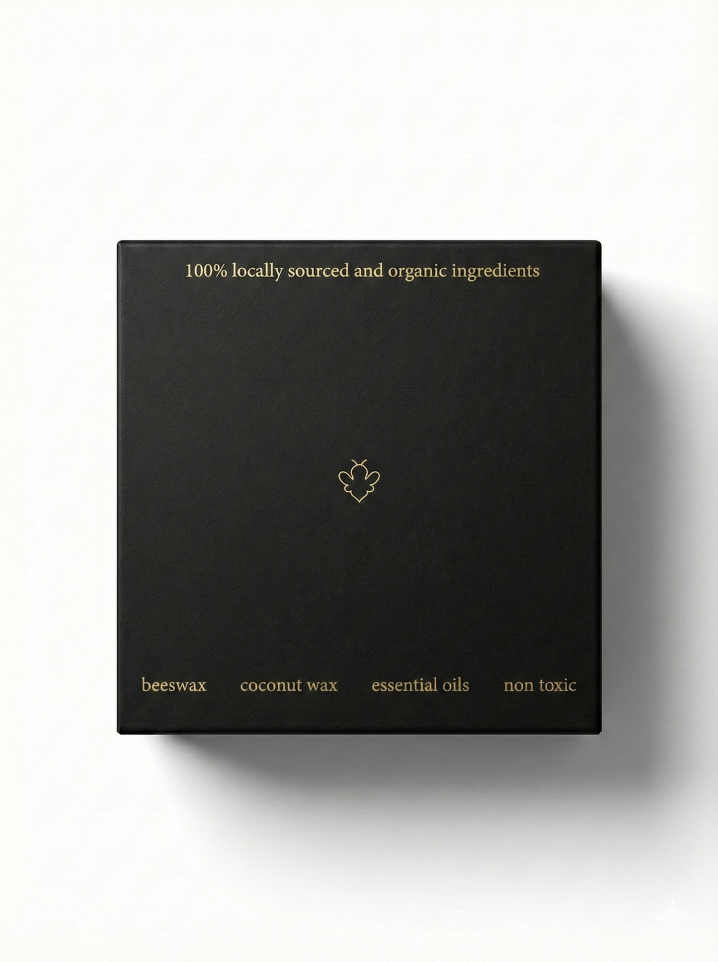 Ribbon Wrapped Gift Box with Matchbook